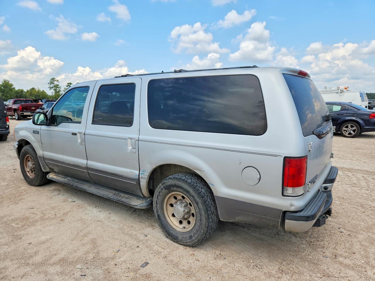 2001 Ford Excursion Xlt Silver vin: 1FMNU40L71EB38386