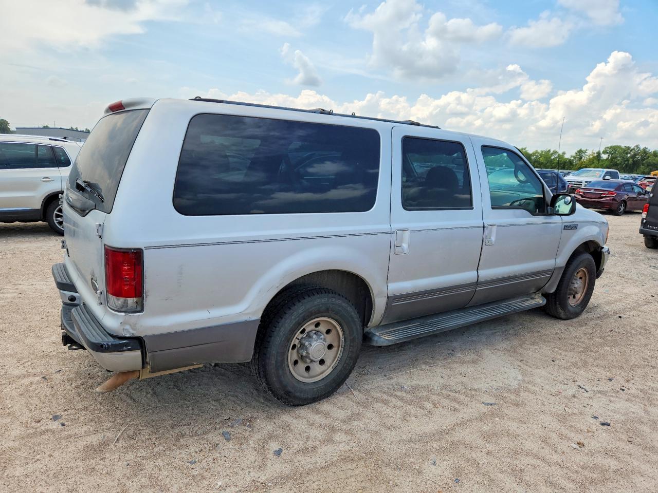 2001 Ford Excursion Xlt Silver vin: 1FMNU40L71EB38386
