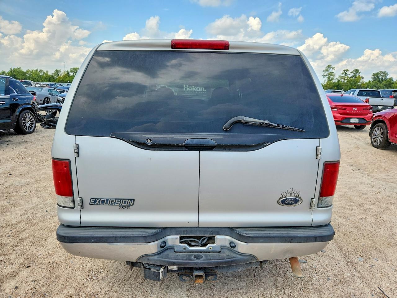 2001 Ford Excursion Xlt Silver vin: 1FMNU40L71EB38386