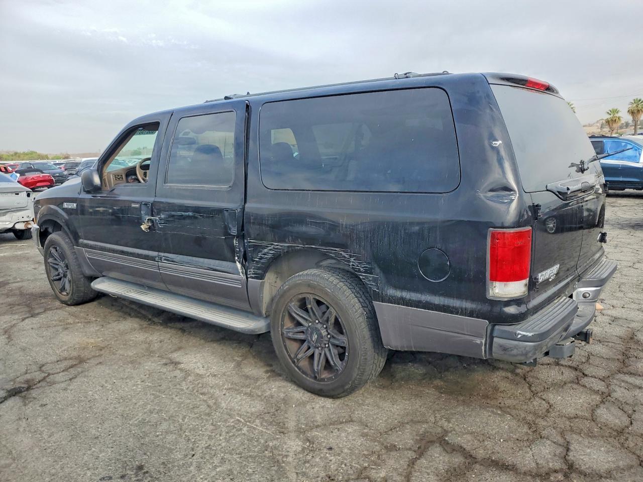2002 Ford Excursion Xlt Black vin: 1FMNU40L72EC62062