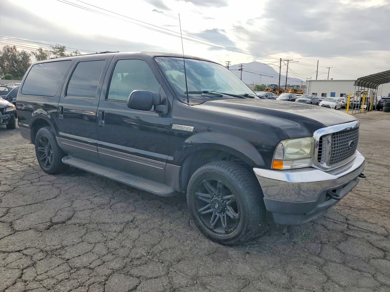 2002 Ford Excursion Xlt Black vin: 1FMNU40L72EC62062