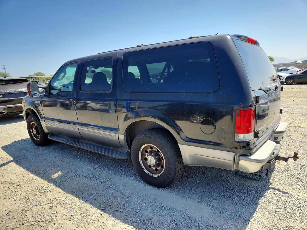 2004 Ford Excursion Xlt Black vin: 1FMNU40L84EA00750
