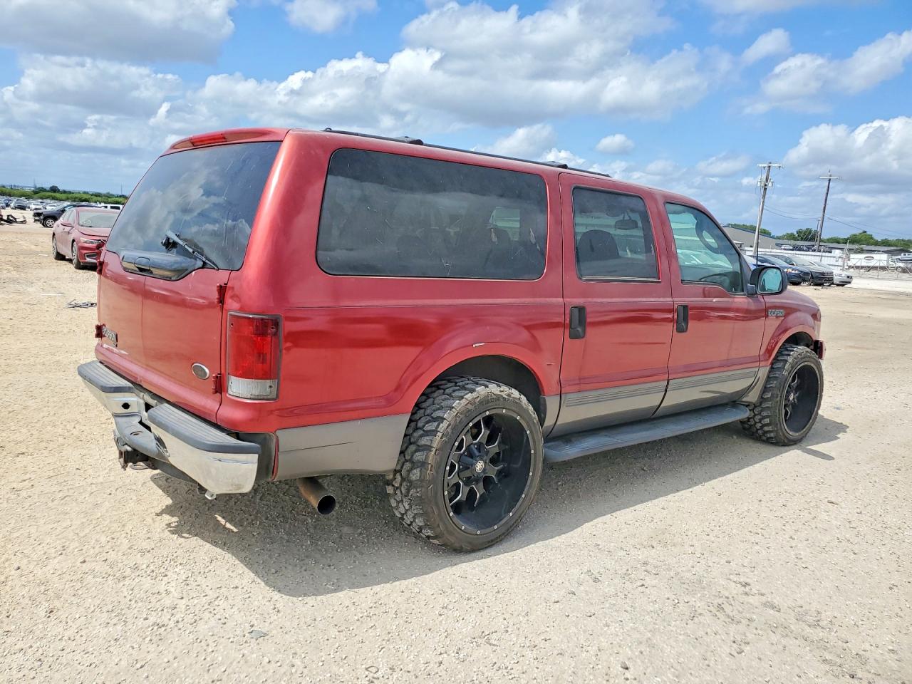 2003 Ford Excursion Xlt Бордовый vin: 1FMNU40P03ED67725