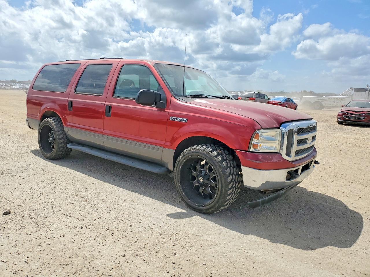 2003 Ford Excursion Xlt Бордовый vin: 1FMNU40P03ED67725