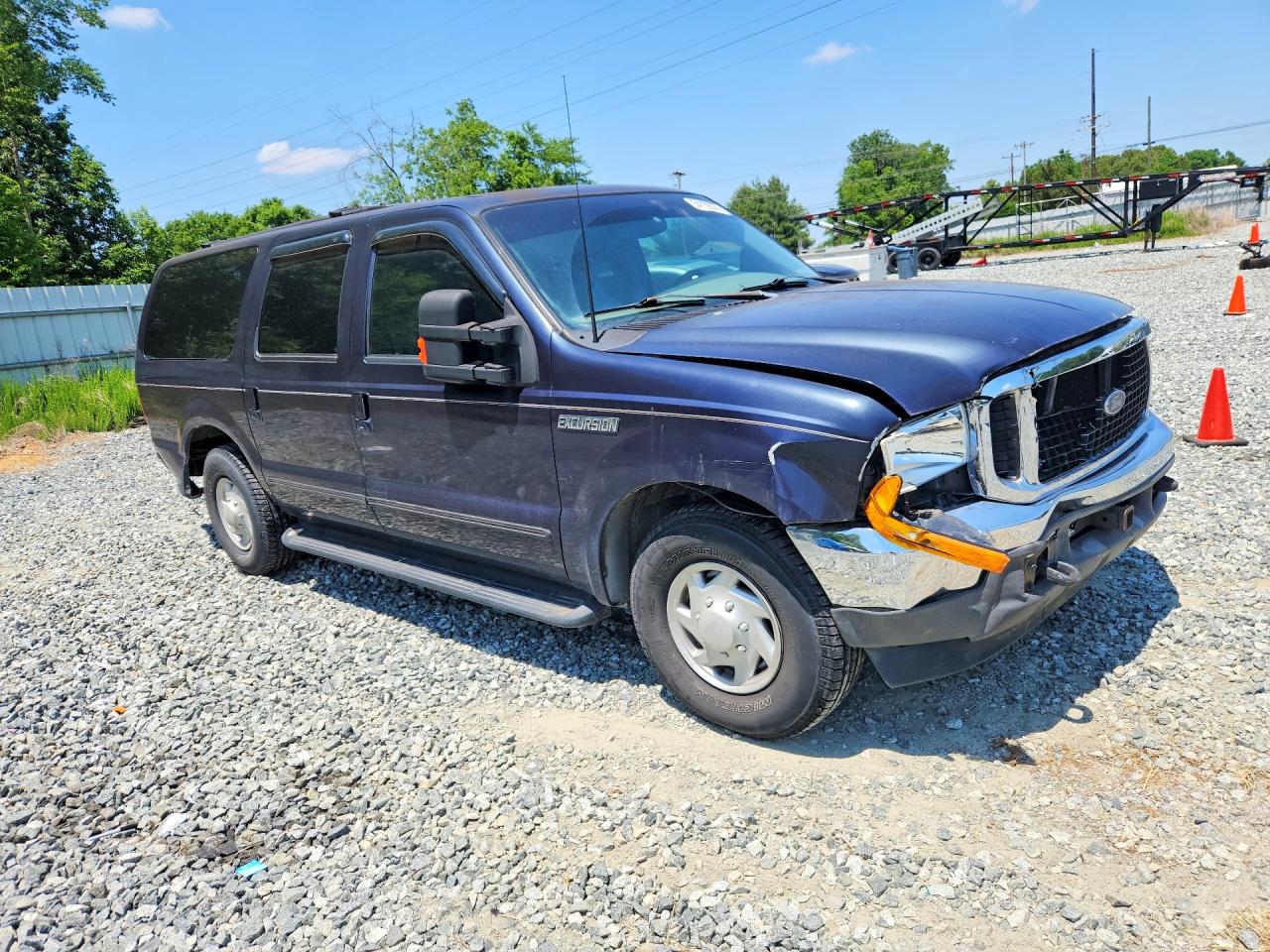 2000 Ford Excursion Xlt Blue vin: 1FMNU40S1YEB26168