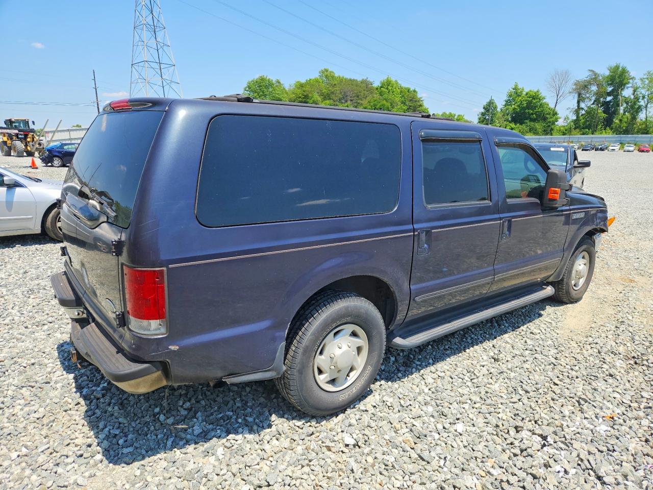 2000 Ford Excursion Xlt Blue vin: 1FMNU40S1YEB26168