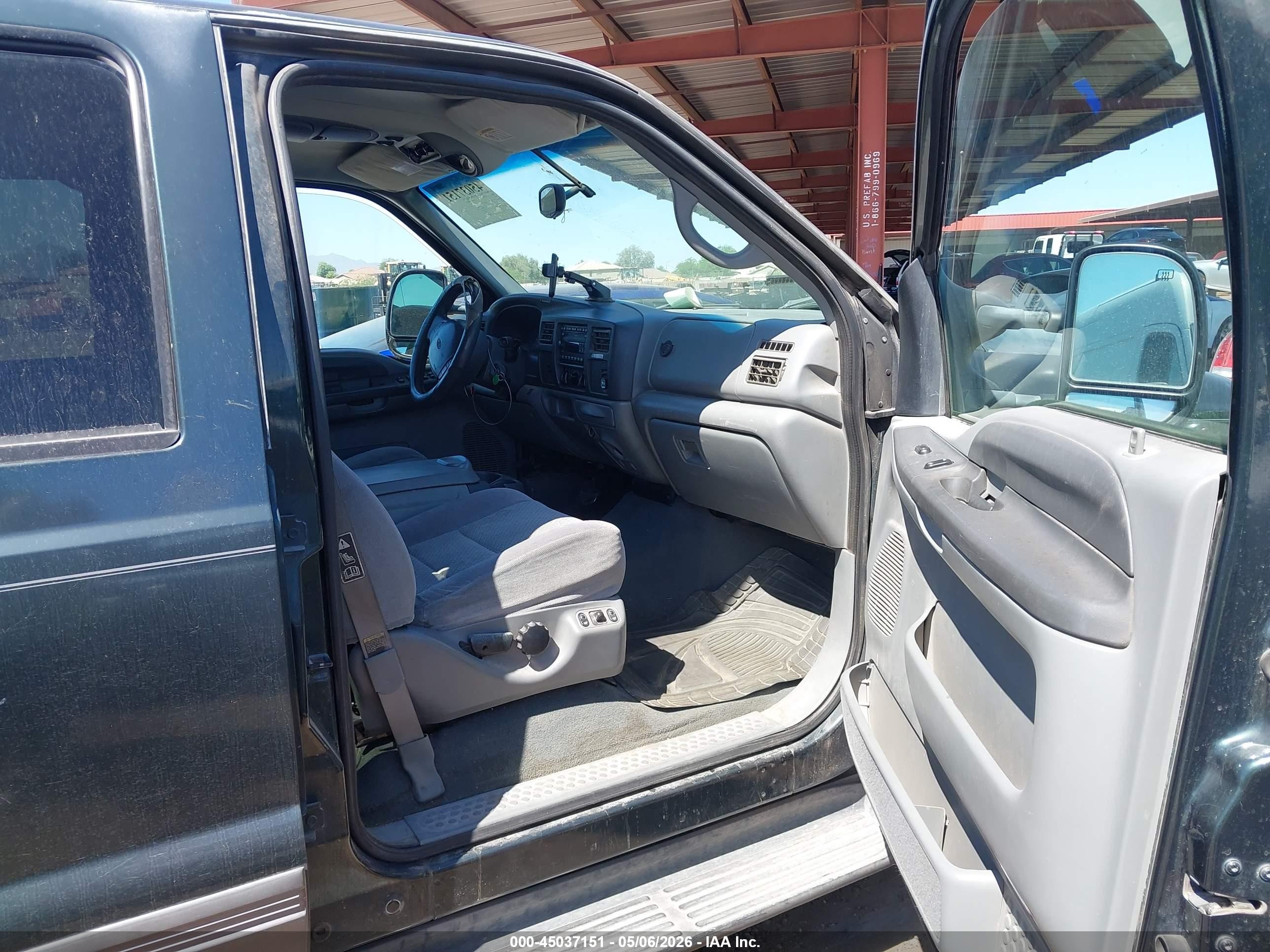 2002 Ford Excursion Xlt Gray vin: 1FMNU40S32EB07774
