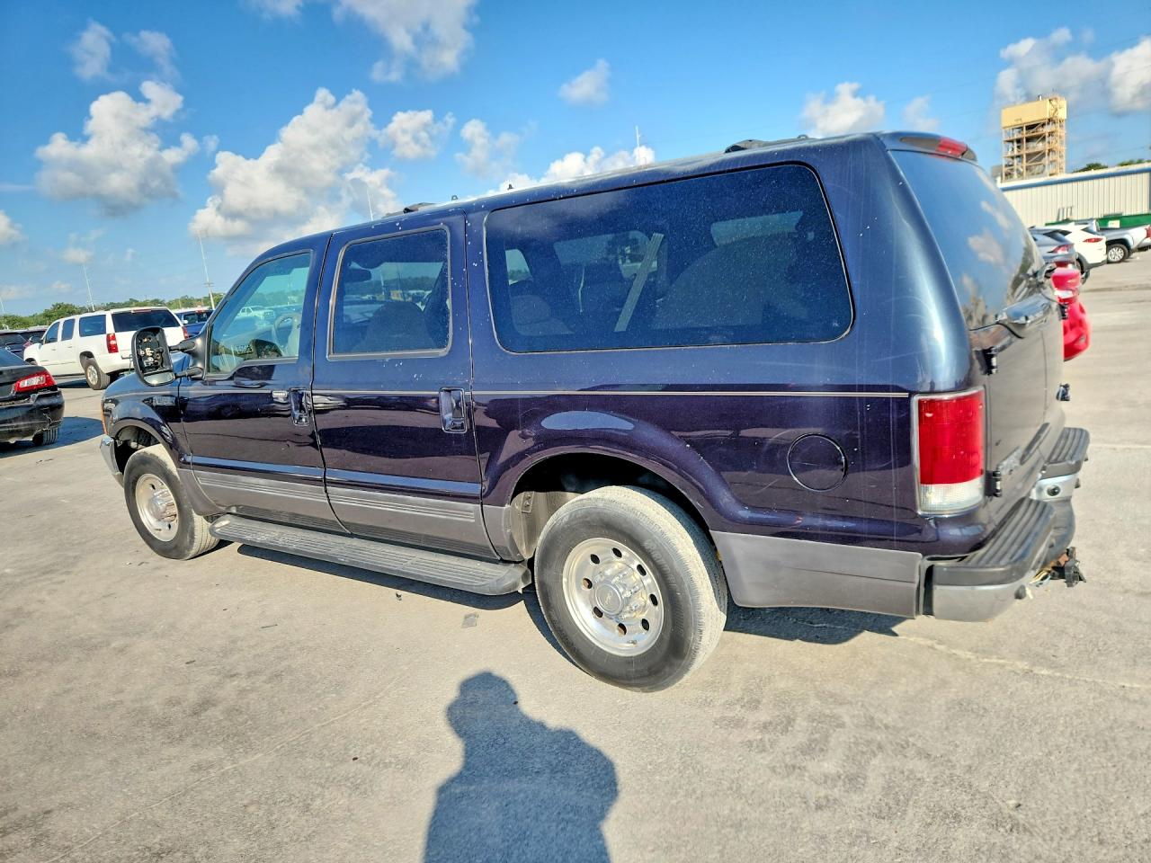 2001 Ford Excursion Xlt Blue vin: 1FMNU40S61EB38323