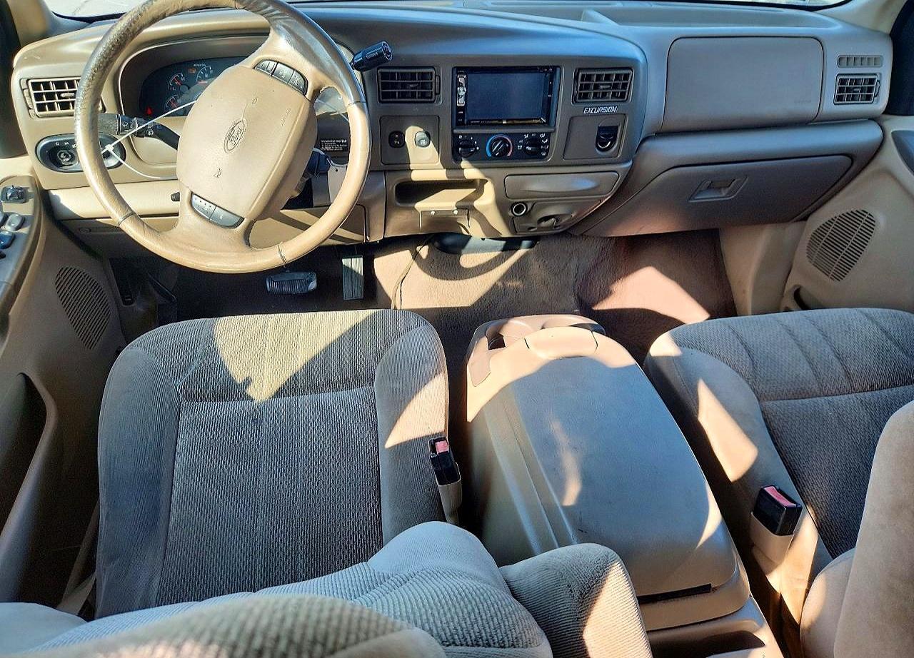 2001 Ford Excursion Xlt Blue vin: 1FMNU40S61EB38323