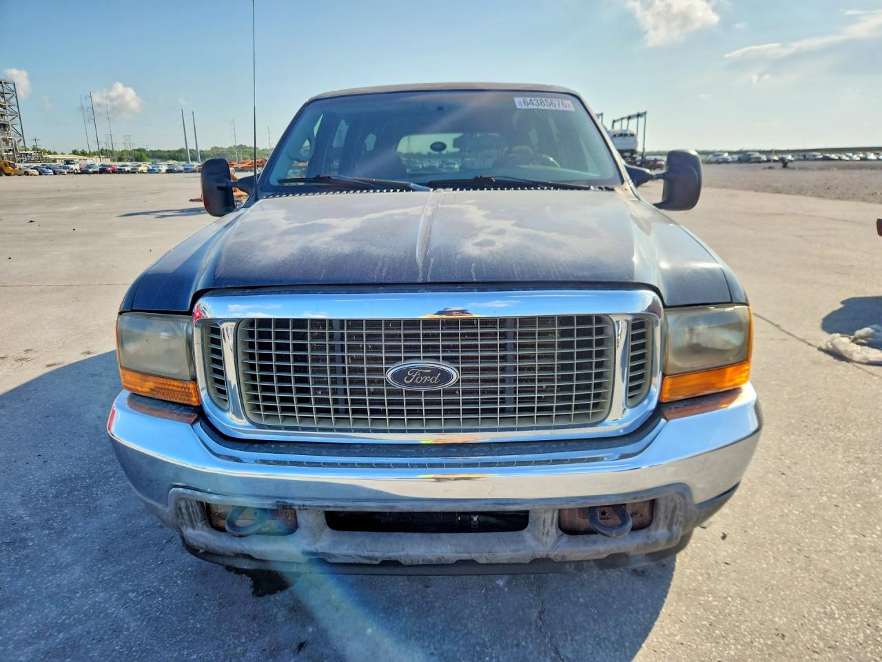 2001 Ford Excursion Xlt Blue vin: 1FMNU40S61EB38323