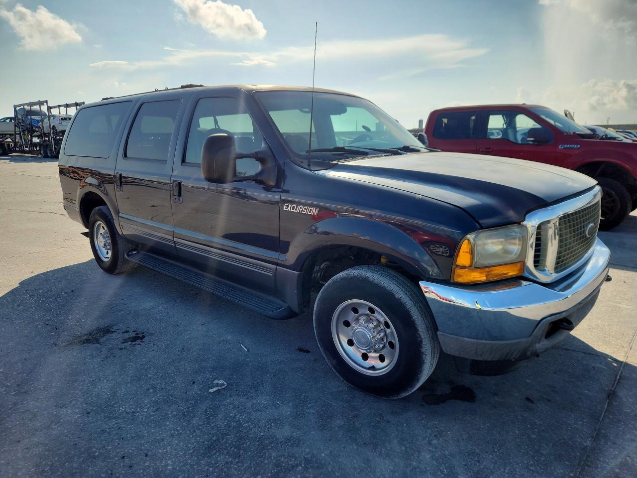 2001 Ford Excursion Xlt Blue vin: 1FMNU40S61EB38323