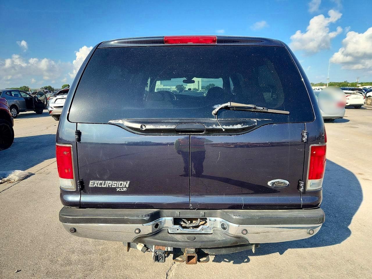 2001 Ford Excursion Xlt Blue vin: 1FMNU40S61EB38323