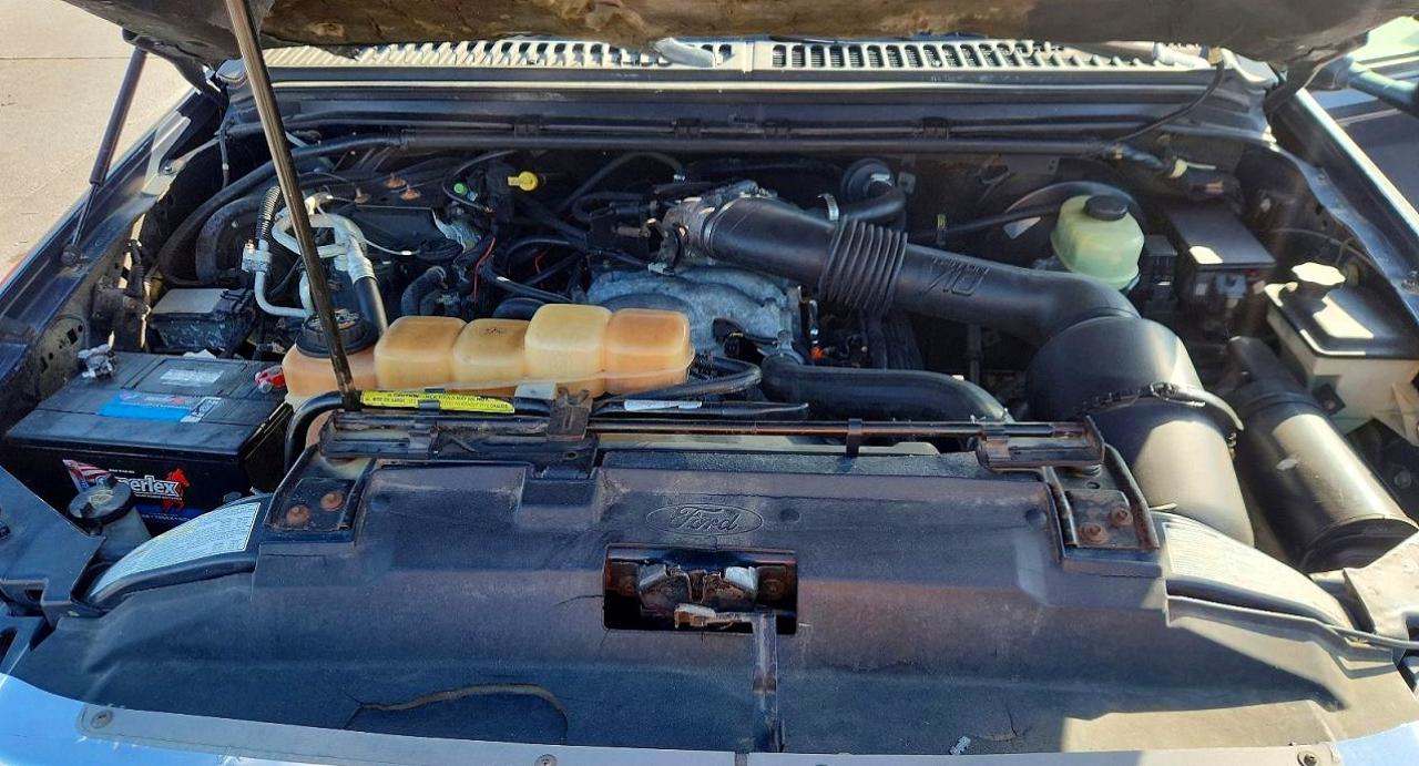 2001 Ford Excursion Xlt Blue vin: 1FMNU40S61EB38323