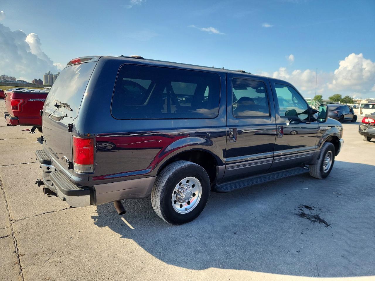 2001 Ford Excursion Xlt Blue vin: 1FMNU40S61EB38323