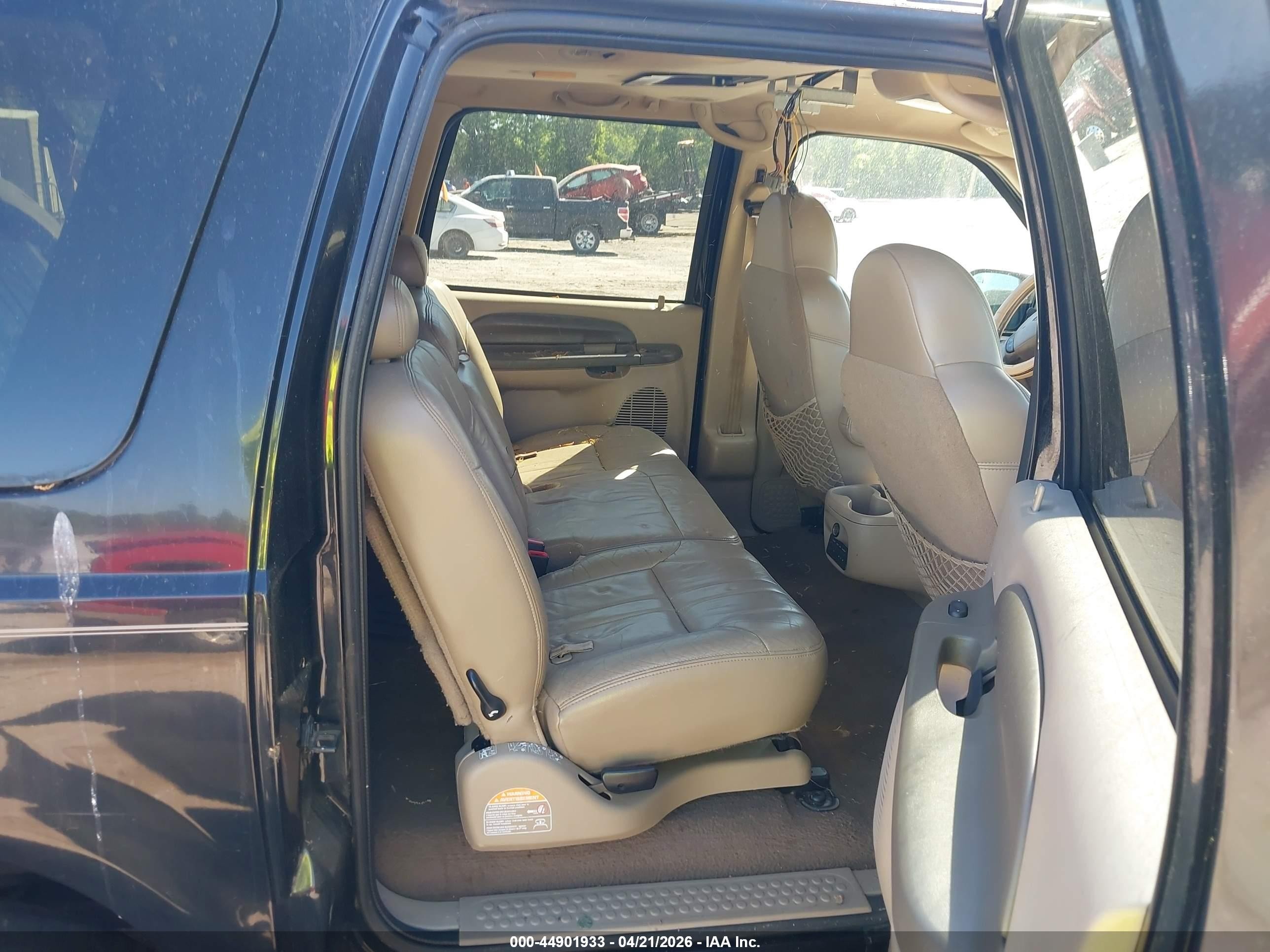 2000 Ford Excursion Xlt Black vin: 1FMNU40S7YED27962