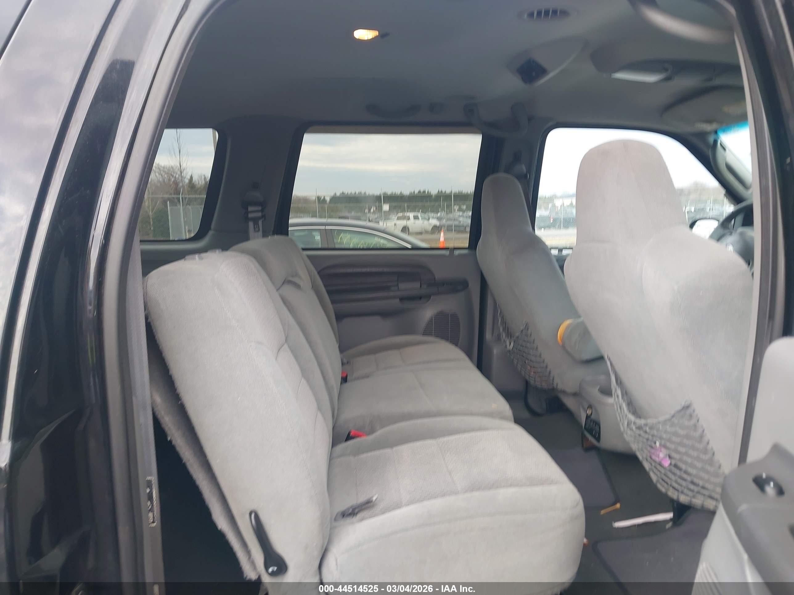 2004 Ford Excursion Xls/xlt Black vin: 1FMNU41L44EB42625