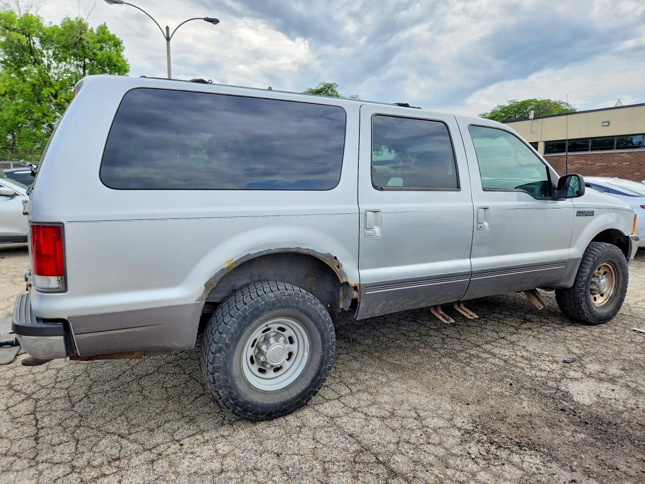 2001 Ford Excursion Xlt Gray vin: 1FMNU41L61EB52021