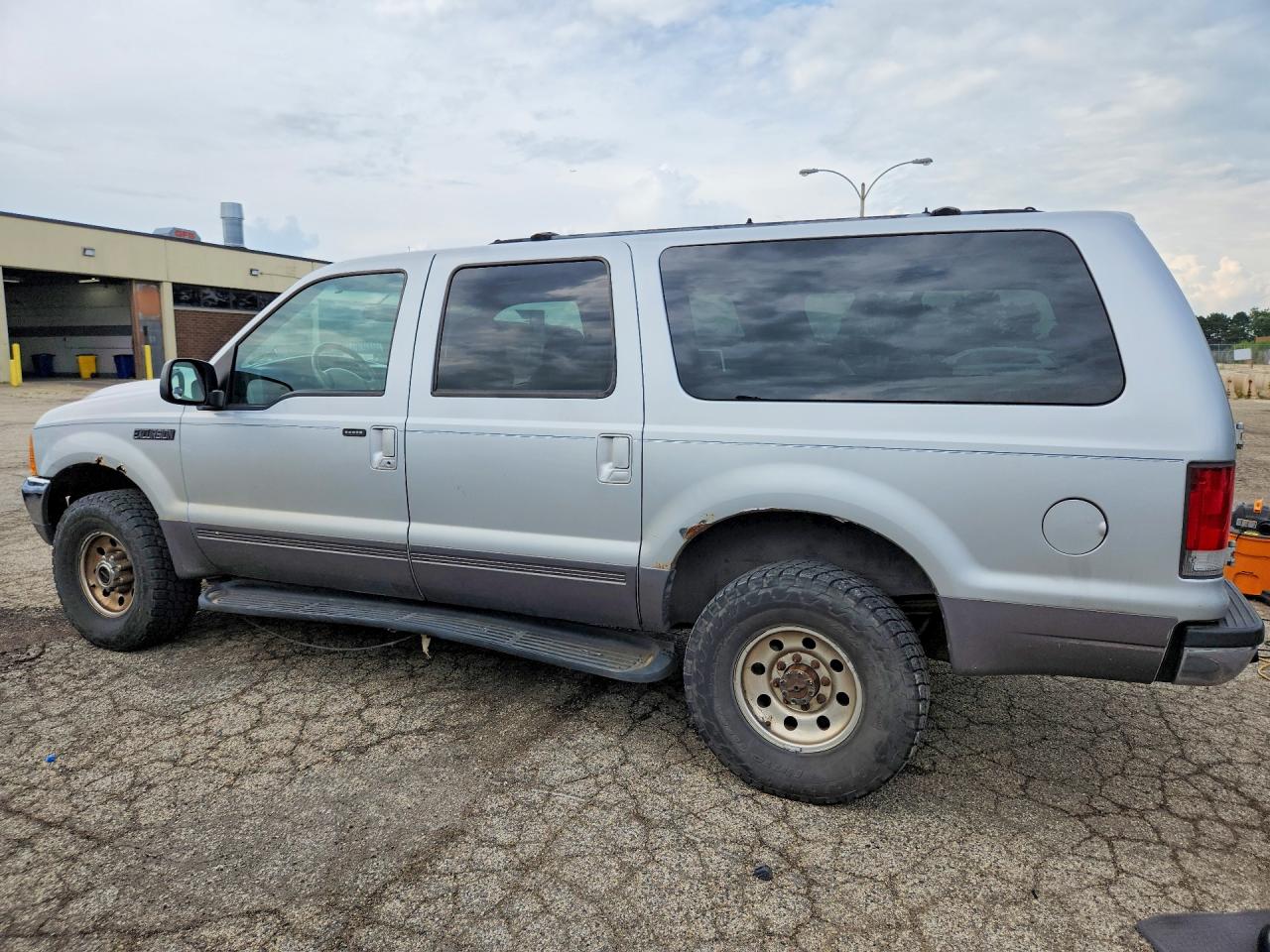 2001 Ford Excursion Xlt Gray vin: 1FMNU41L61EB52021