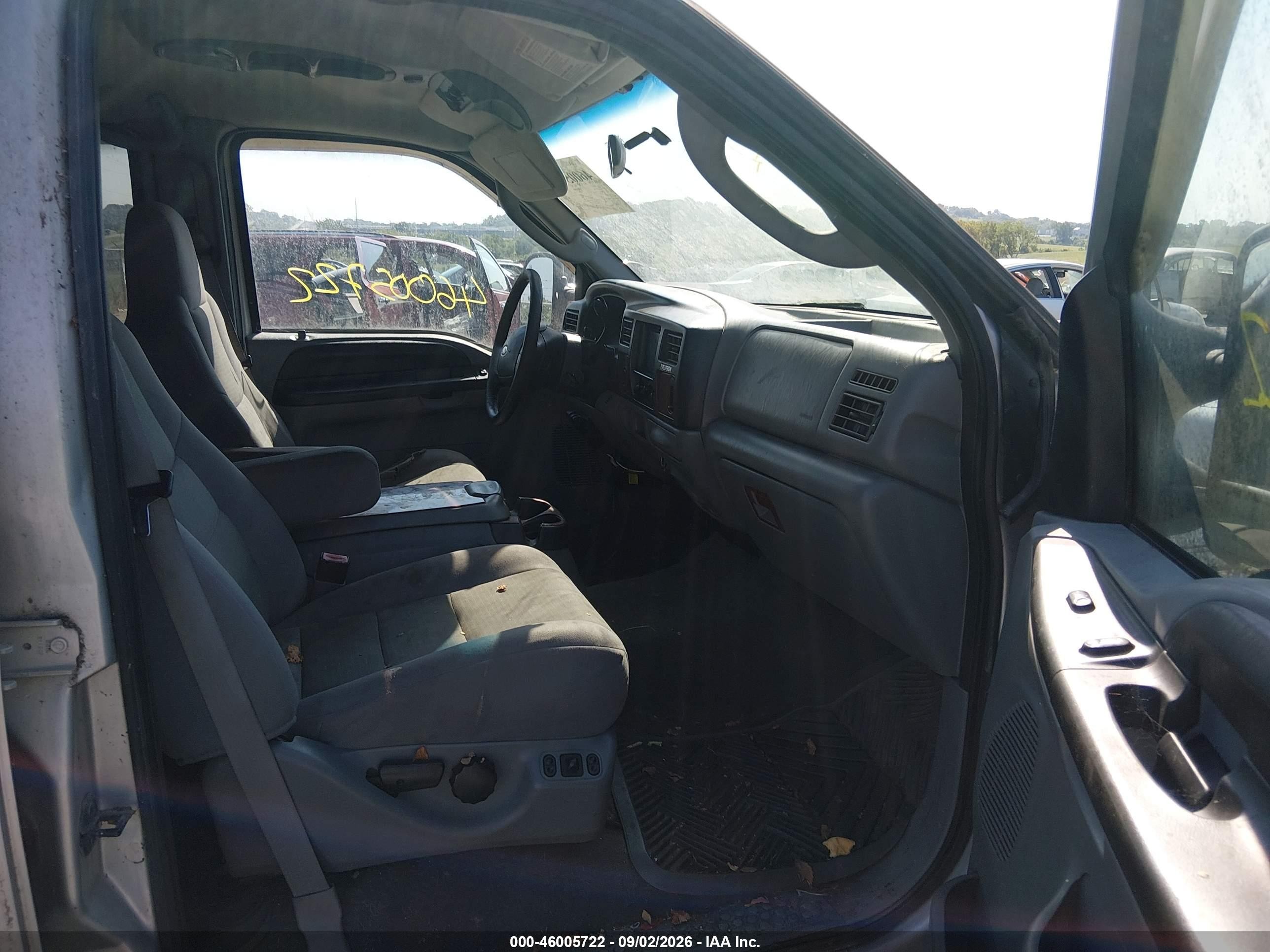 2005 Ford Excursion Xls/xlt Silver vin: 1FMNU41S55EB53982