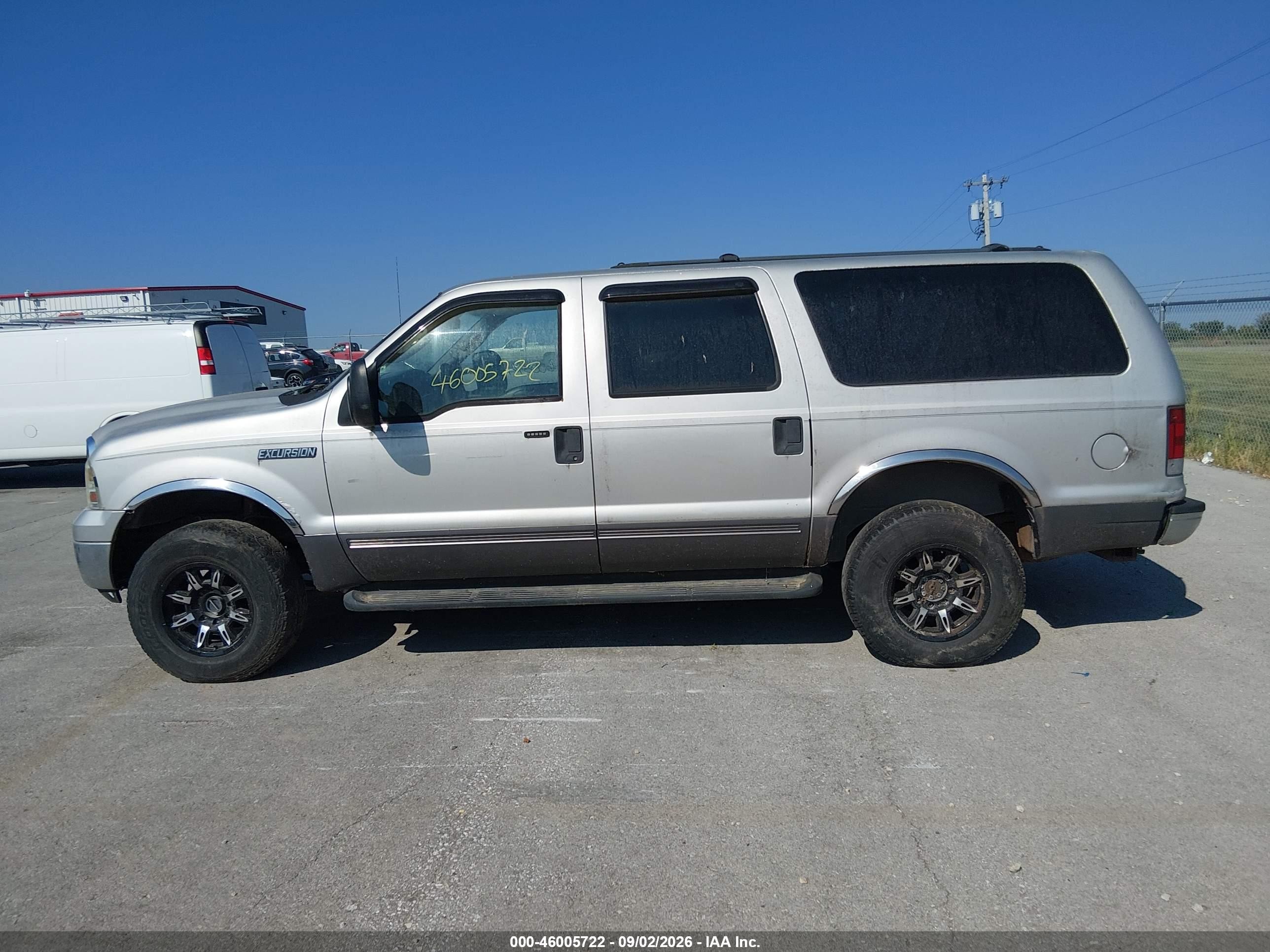 2005 Ford Excursion Xls/xlt Silver vin: 1FMNU41S55EB53982