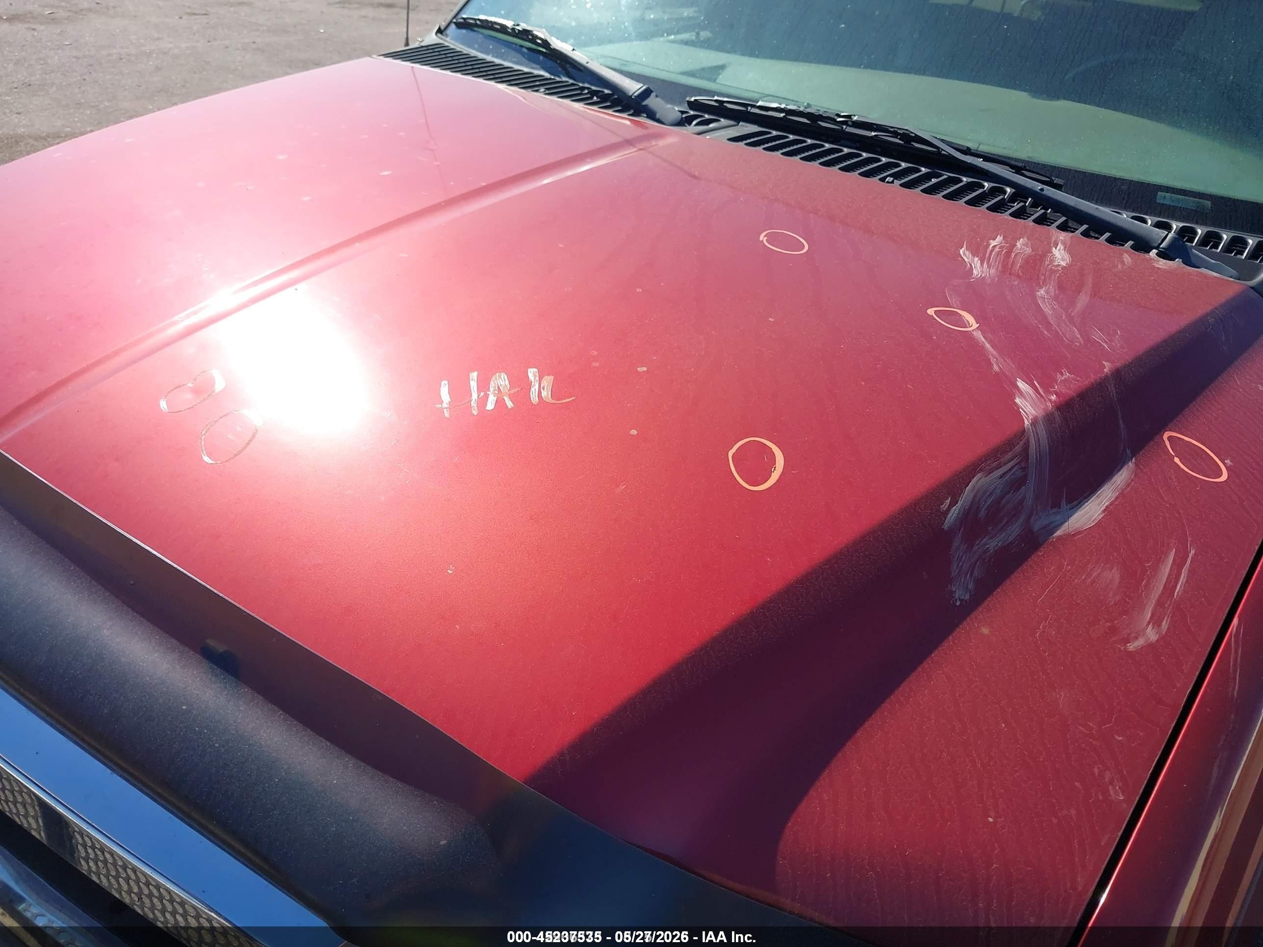 2005 Ford Excursion Xls/xlt Red vin: 1FMNU41S55EC67514