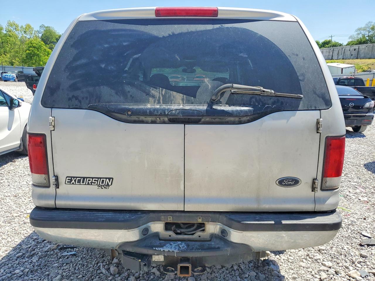 2001 Ford Excursion Xlt Silver vin: 1FMNU41S81EB02549