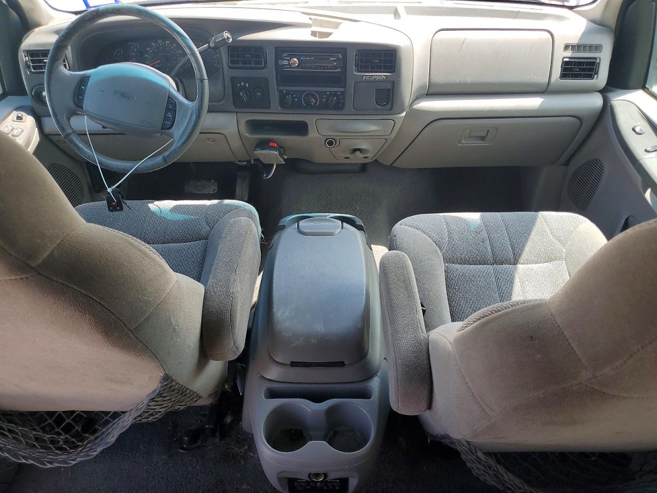 2001 Ford Excursion Xlt Silver vin: 1FMNU41S81EB02549