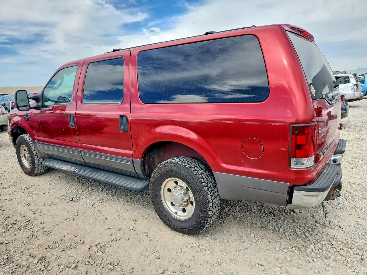 2005 Ford Excursion Xlt Бордовый vin: 1FMNU41S95EB25389