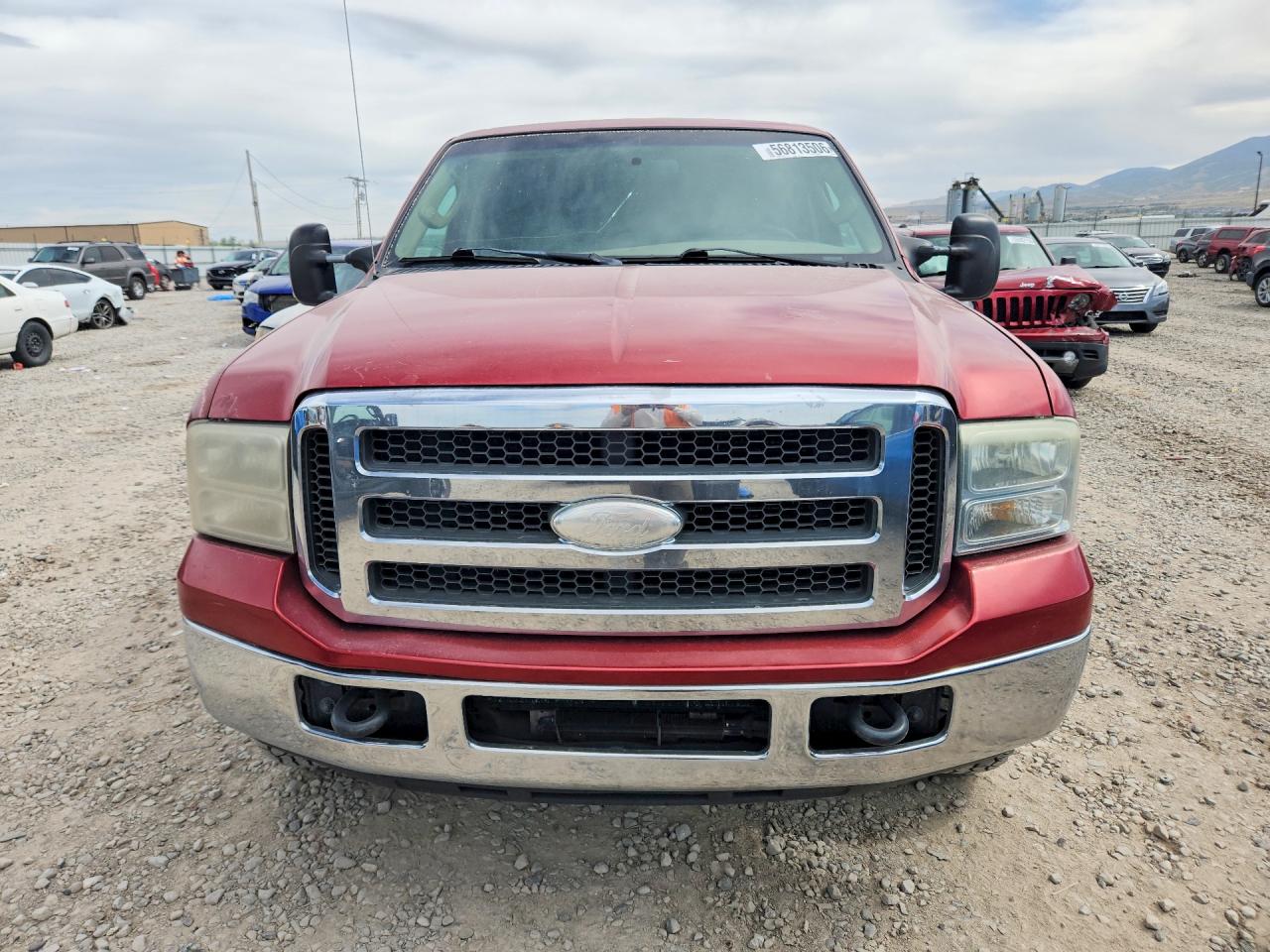 2005 Ford Excursion Xlt Бордовый vin: 1FMNU41S95EB25389