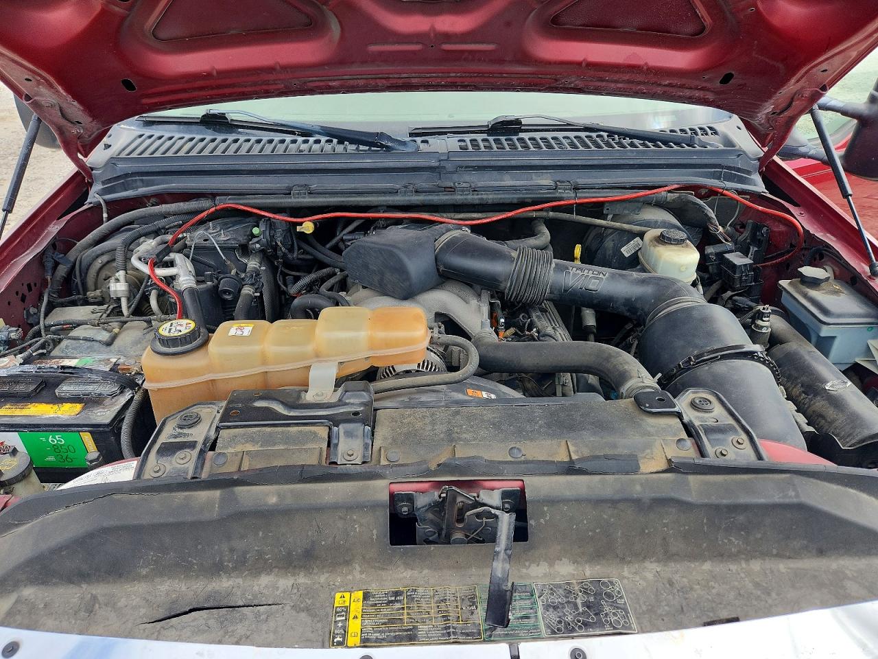 2005 Ford Excursion Xlt Бордовый vin: 1FMNU41S95EB25389