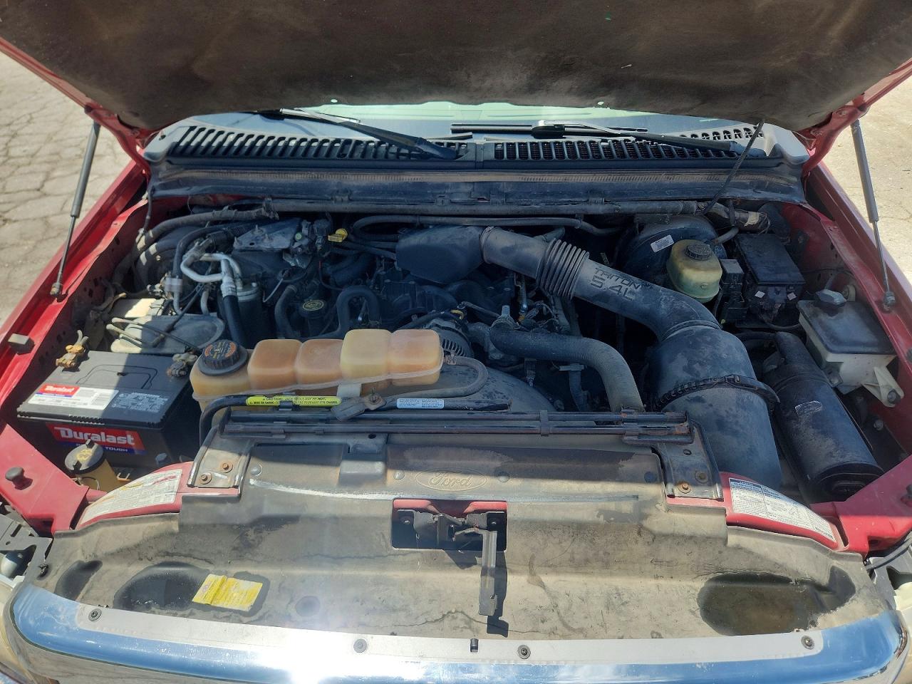 2000 Ford Excursion Limited Red vin: 1FMNU42L1YEC70261