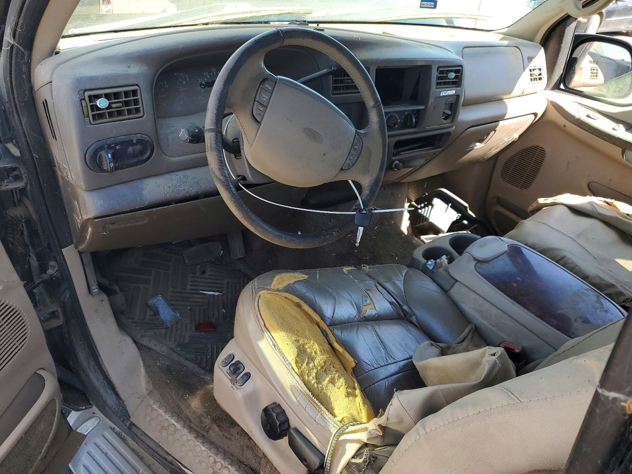 2000 Ford Excursion Limited Black vin: 1FMNU42L8YEA83034