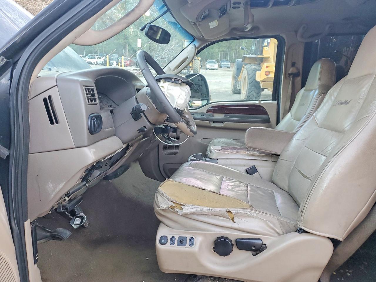 2004 Ford Excursion Limited Черный vin: 1FMNU42LX4EC92611