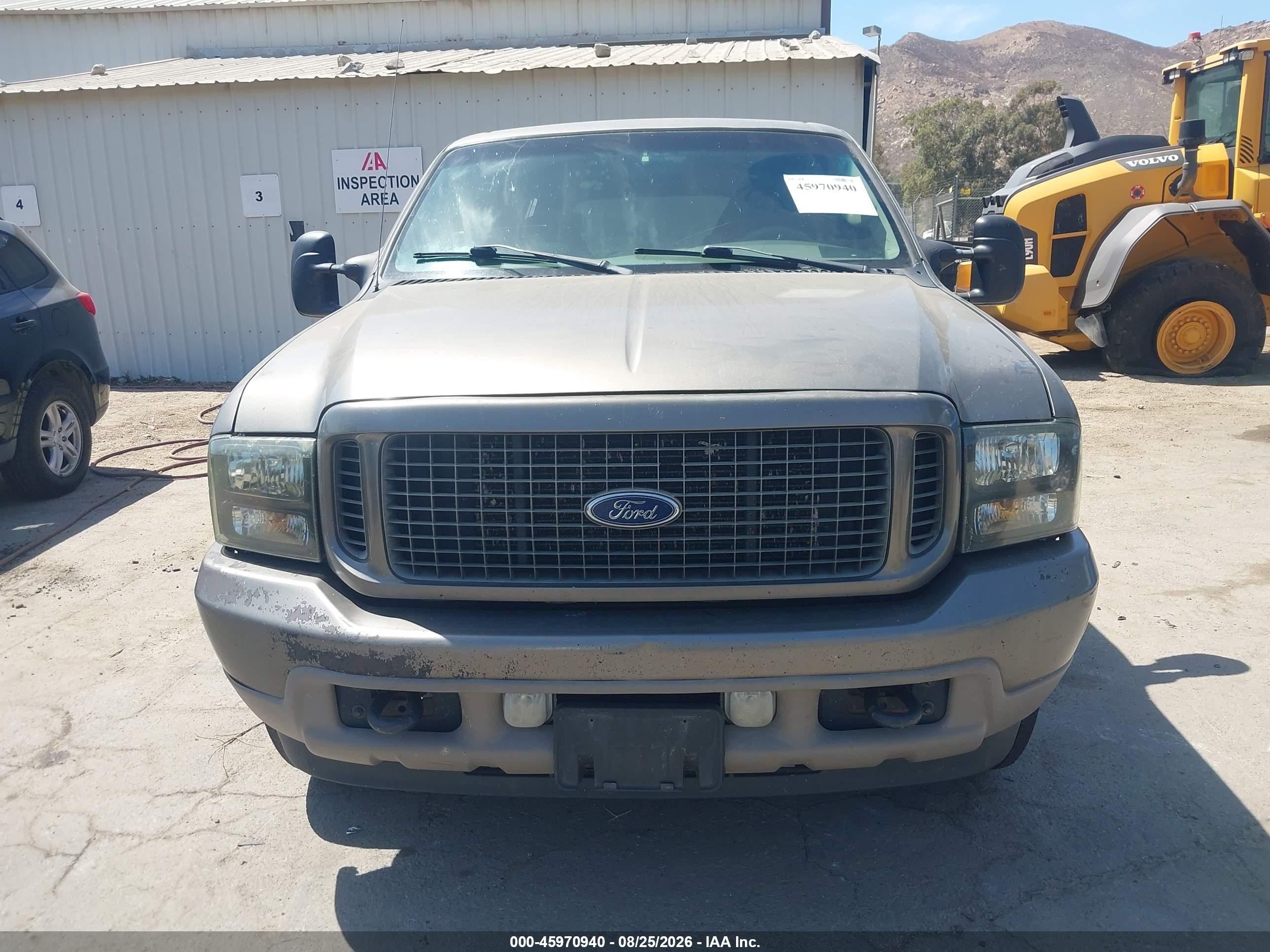 2003 Ford Excursion Limited Champagne vin: 1FMNU42P63EC31709