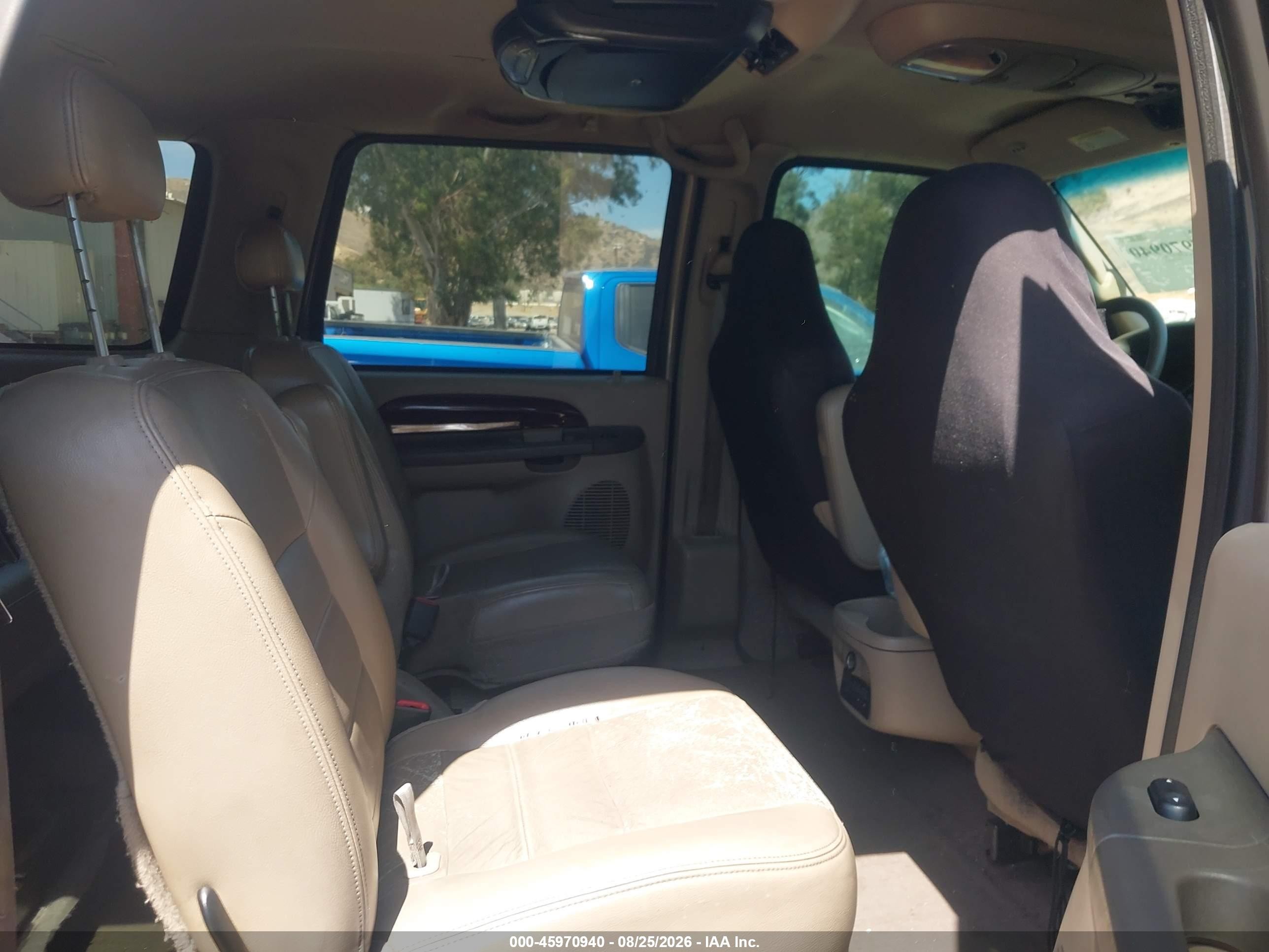 2003 Ford Excursion Limited Champagne vin: 1FMNU42P63EC31709