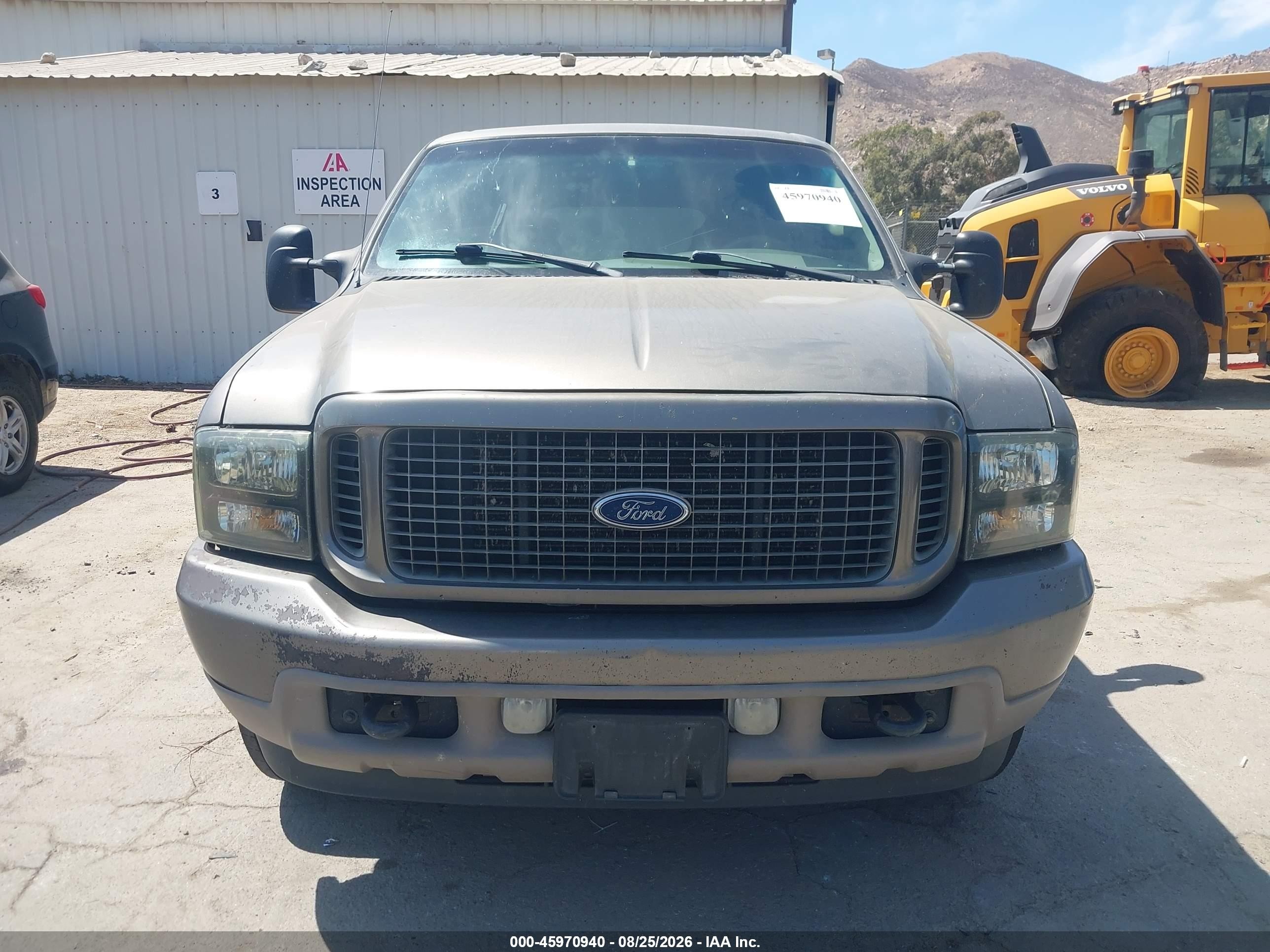 2003 Ford Excursion Limited Champagne vin: 1FMNU42P63EC31709