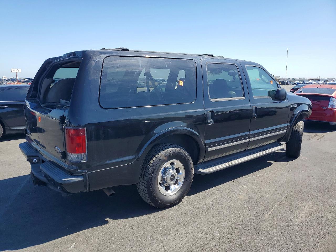 2004 Ford Excursion Limited Black vin: 1FMNU42S24EA89350