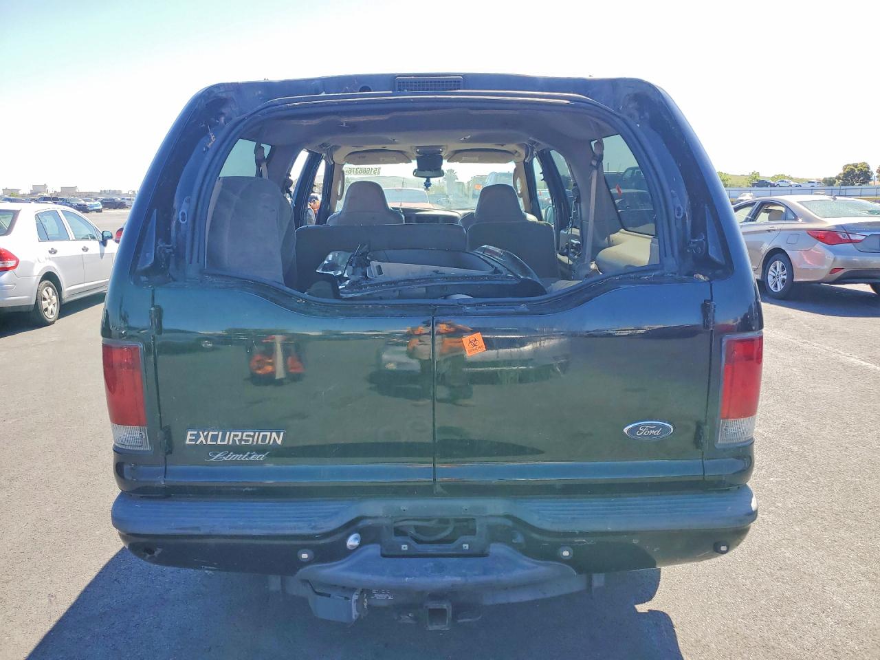 2004 Ford Excursion Limited Black vin: 1FMNU42S24EA89350