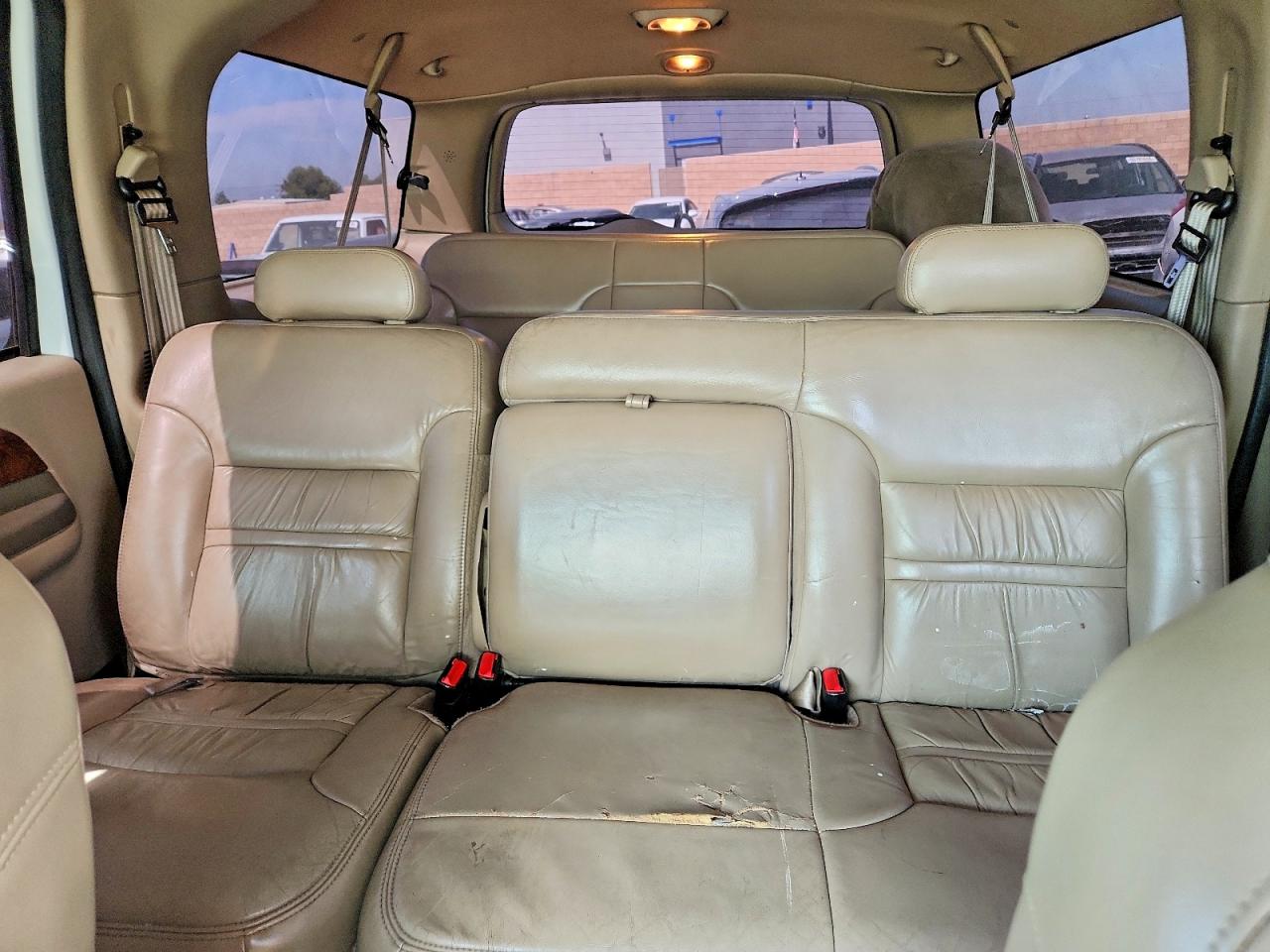 2001 Ford Excursion Limited White vin: 1FMNU42S31EC18756
