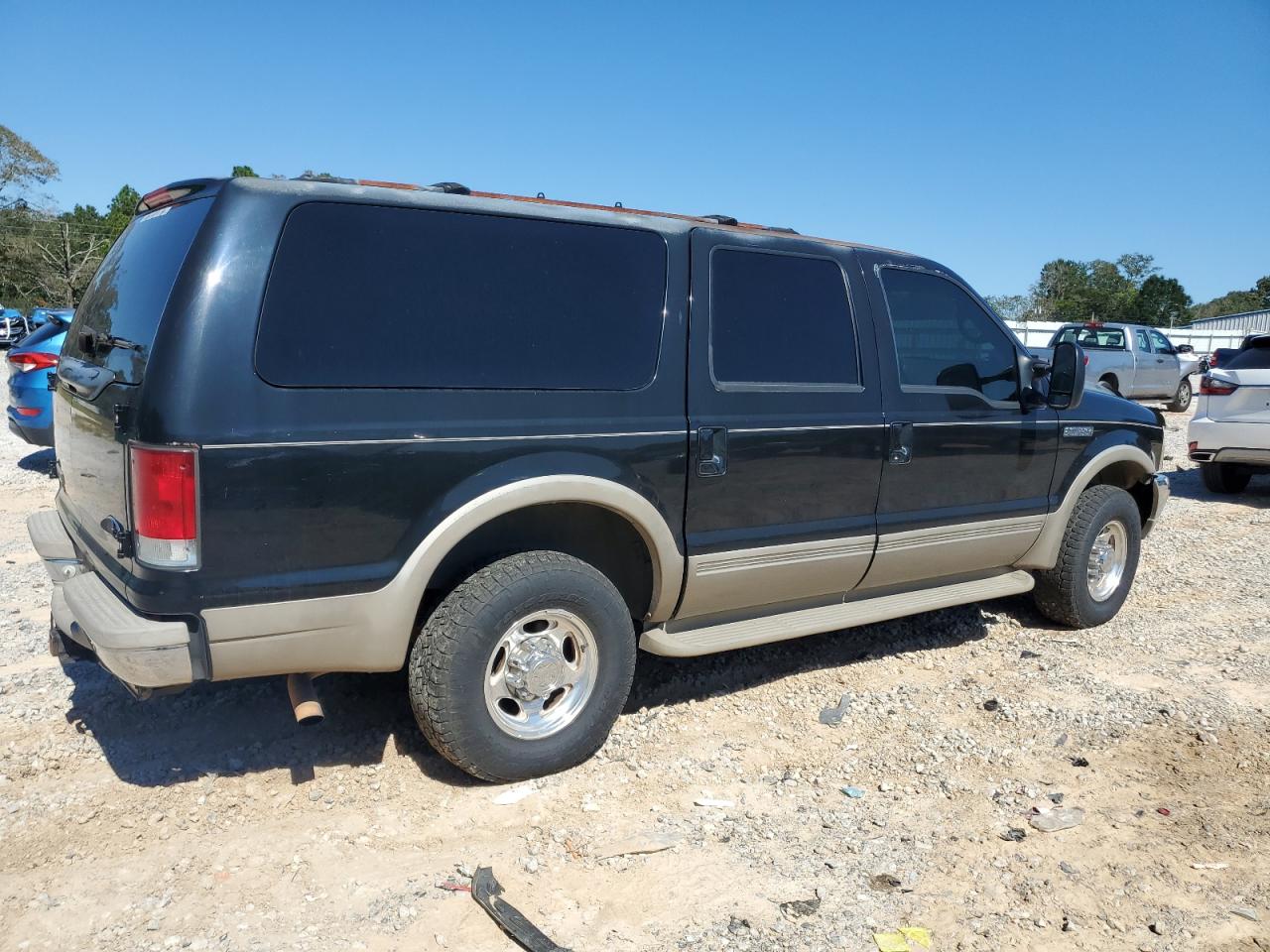 2000 Ford Excursion Limited Black vin: 1FMNU42S3YEC34756