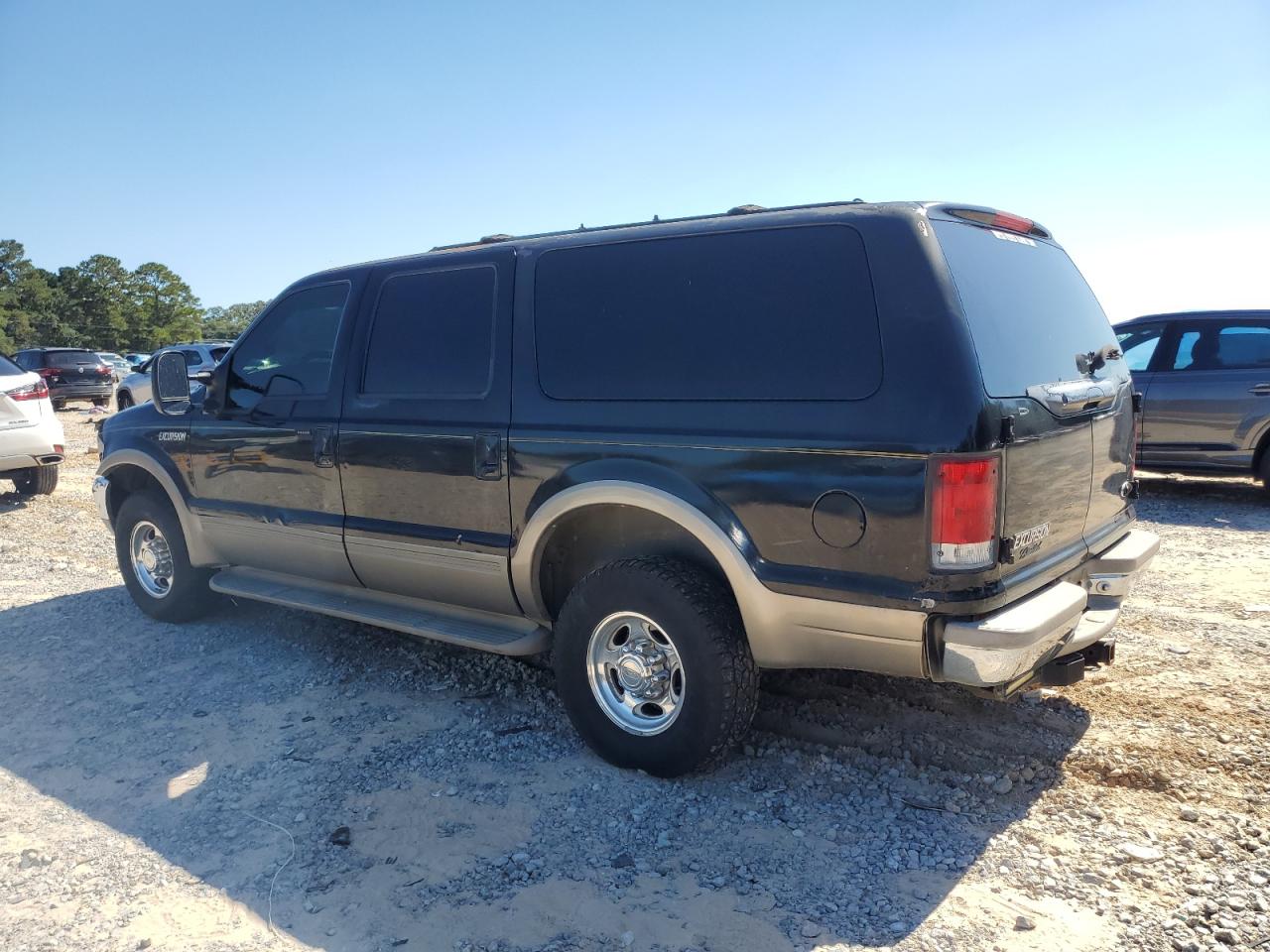 2000 Ford Excursion Limited Black vin: 1FMNU42S3YEC34756