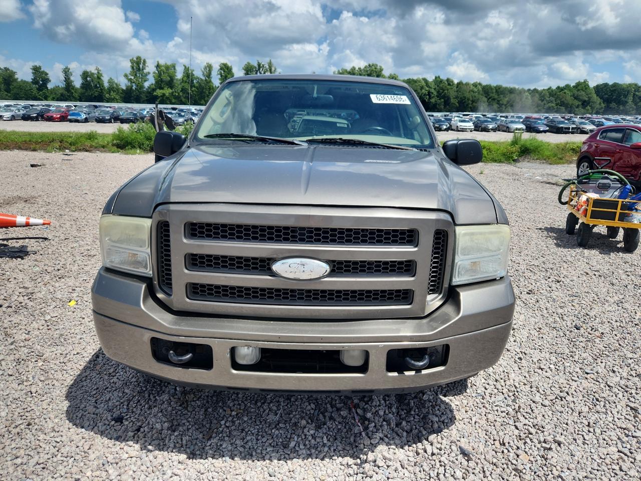 2005 Ford Excursion Limited Tan vin: 1FMNU42S65EB54069