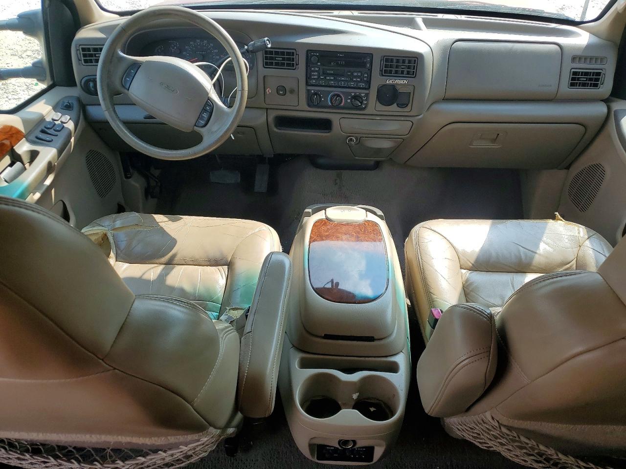 2000 Ford Excursion Limited Red vin: 1FMNU42S7YEC52550