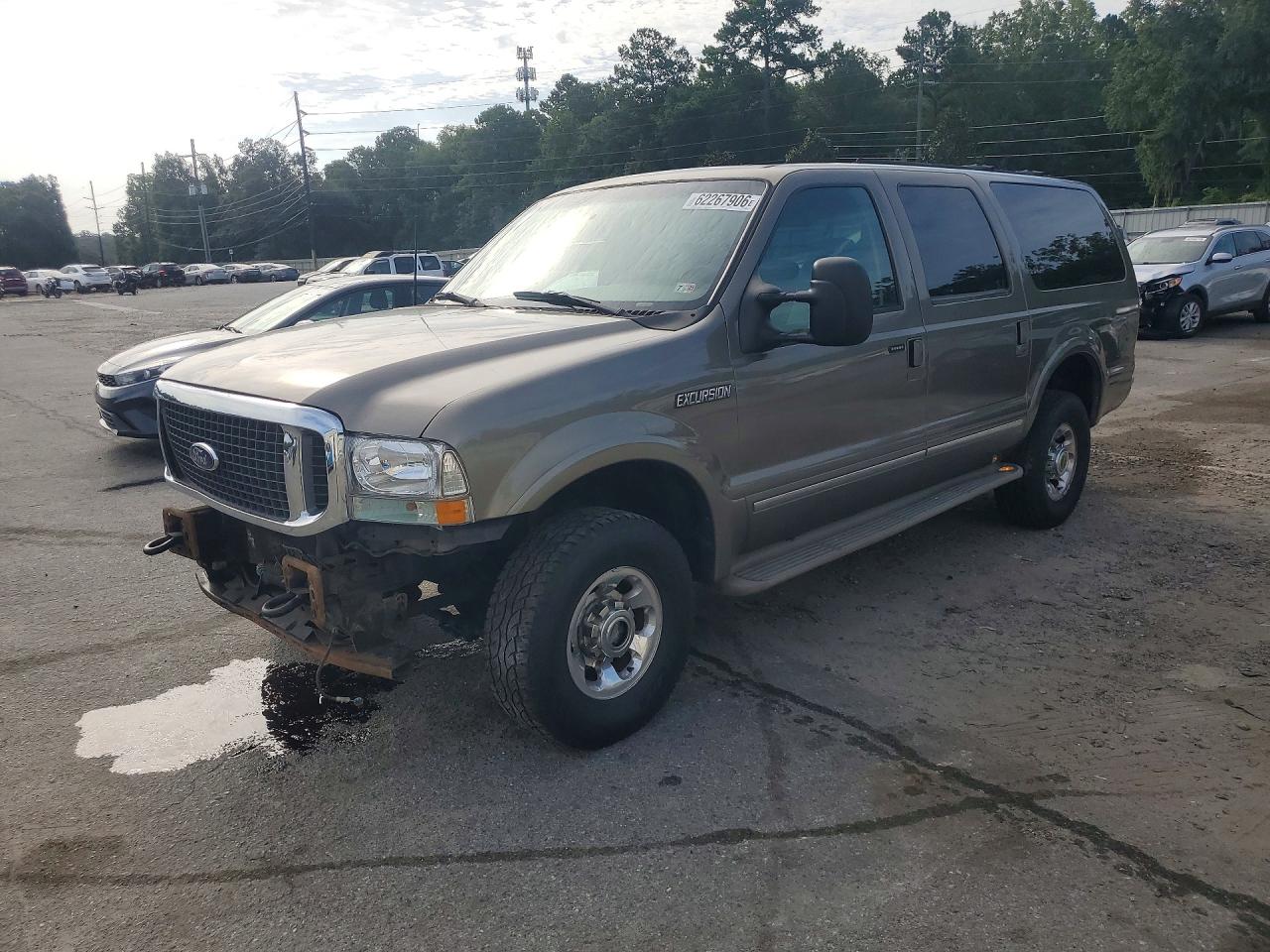 2003 Ford Excursion Limited Gray vin: 1FMNU43S03EC07828