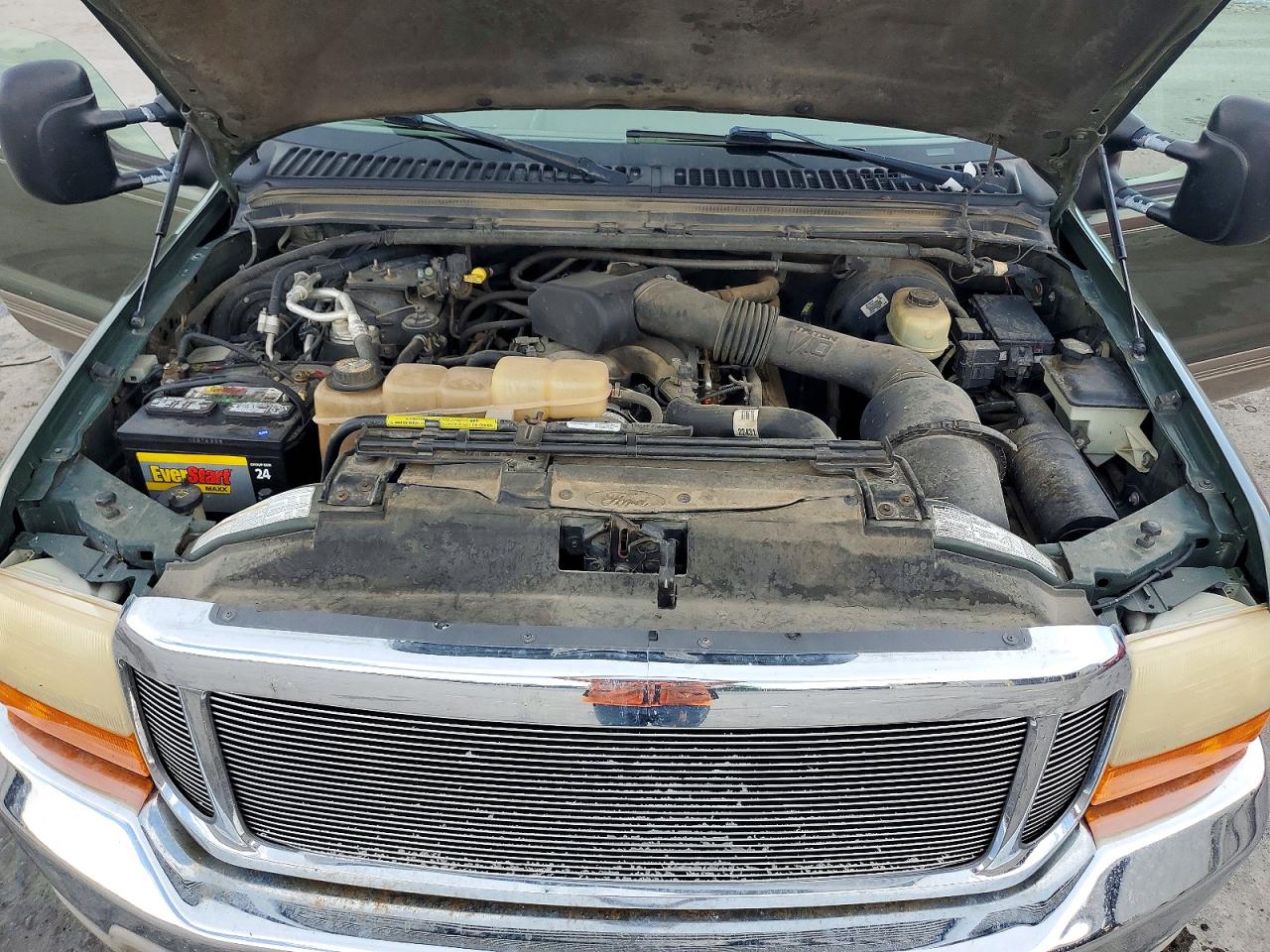 2000 Ford Excursion Limited Green vin: 1FMNU43S0YEB00401
