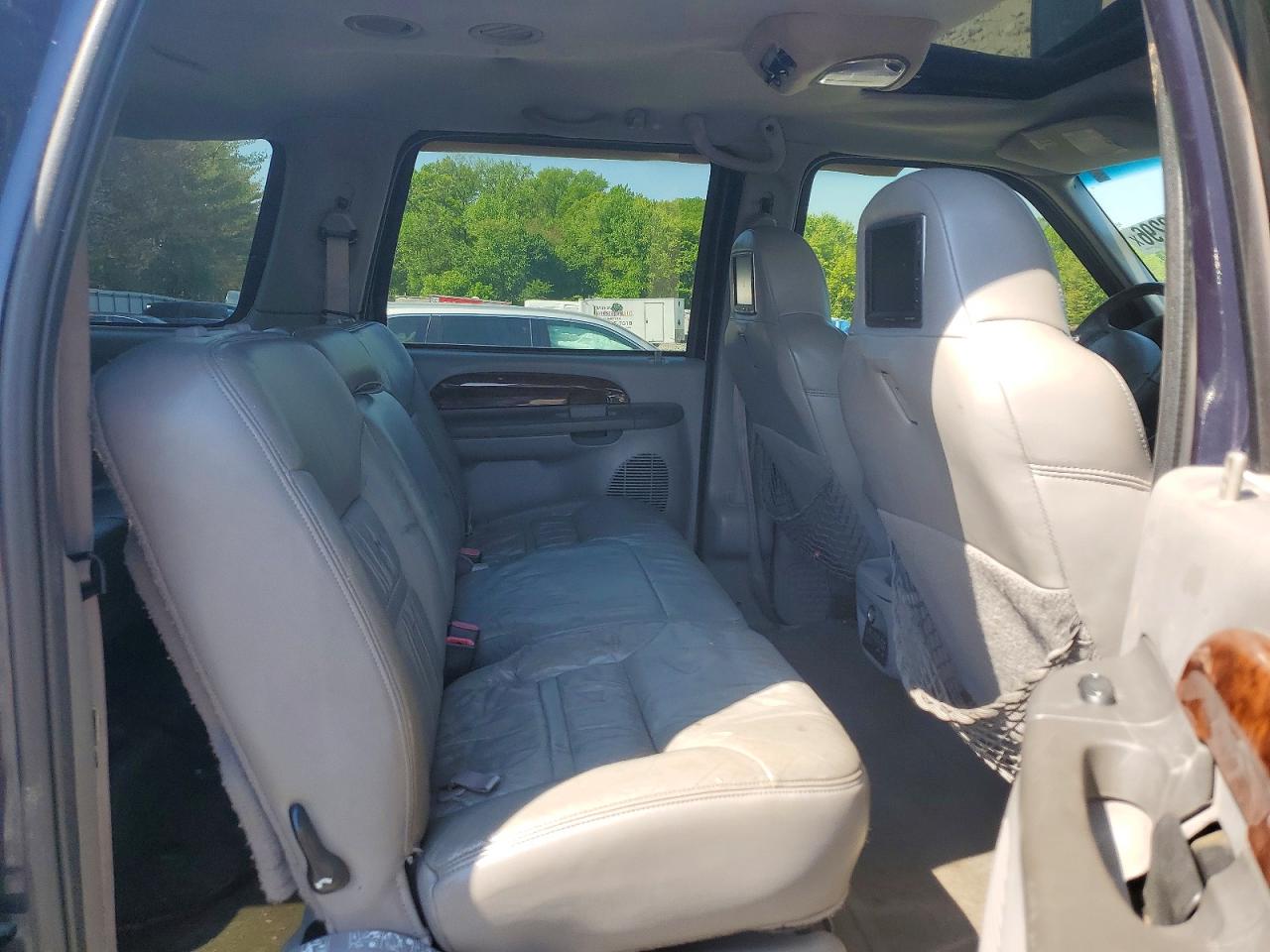 2000 Ford Excursion Limited Blue vin: 1FMNU43S0YEB60713