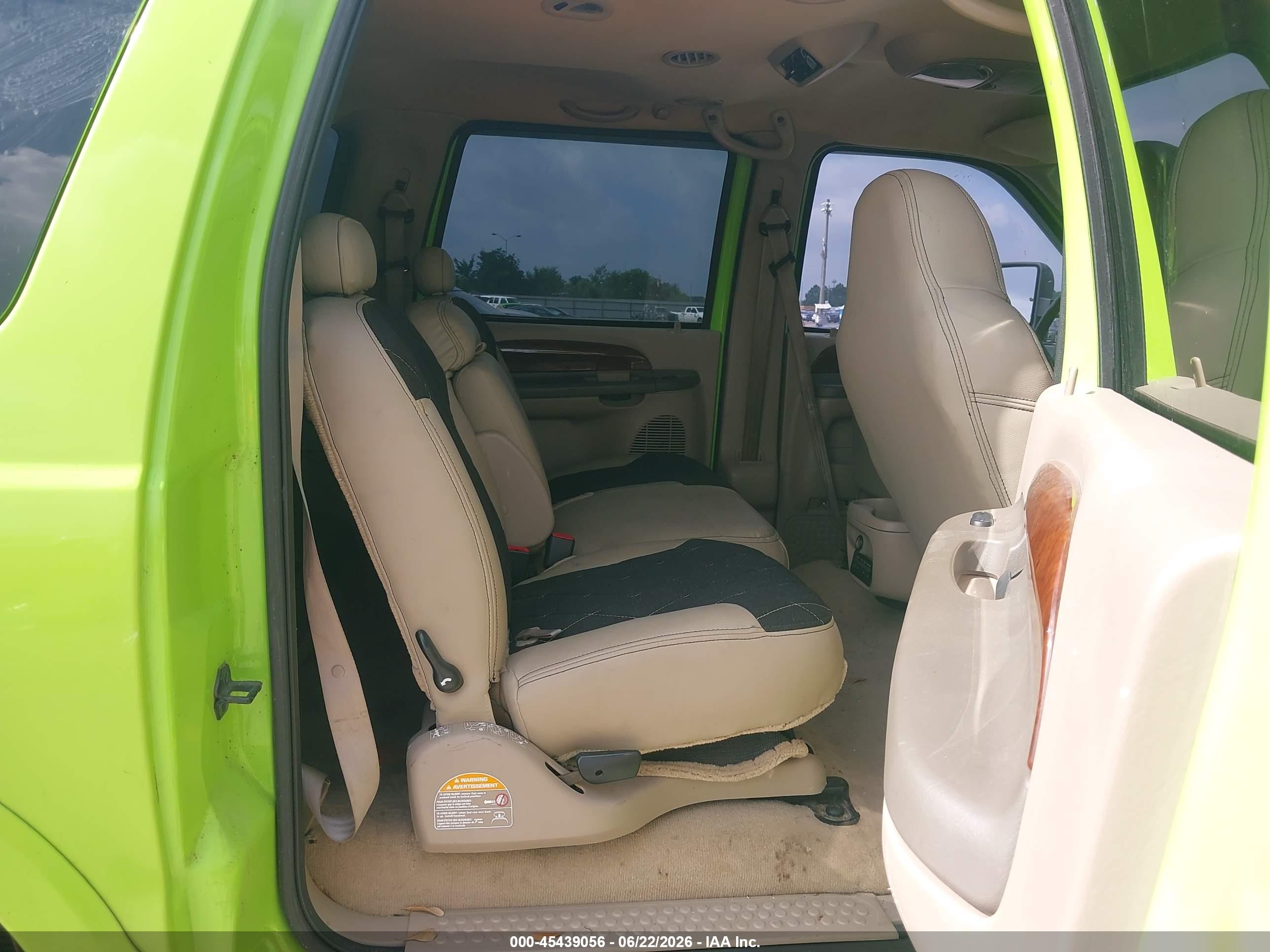 2000 Ford Excursion Limited Зеленый vin: 1FMNU43S1YED08738
