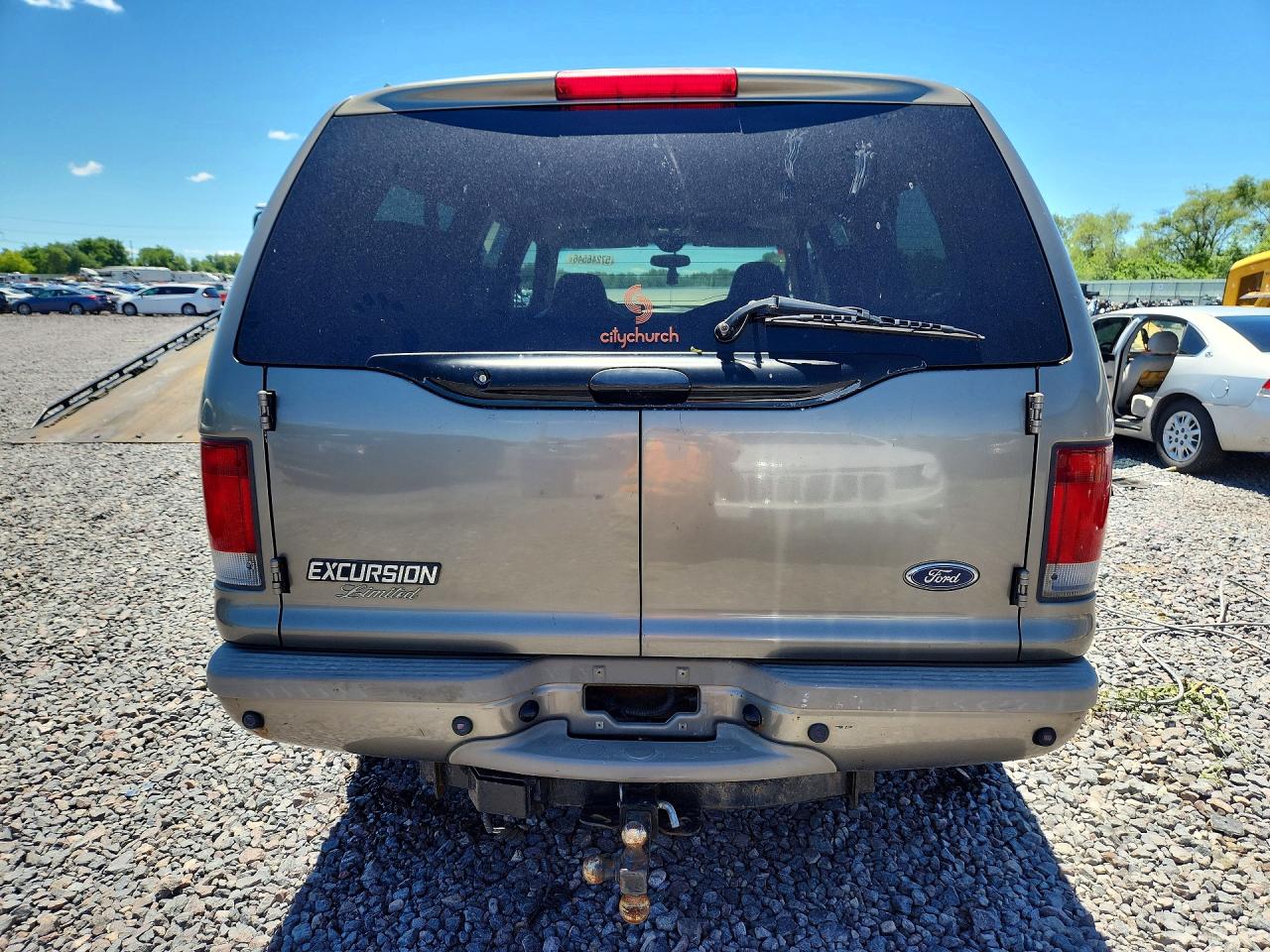 2002 Ford Excursion Limited Серый vin: 1FMNU43S22EC53787