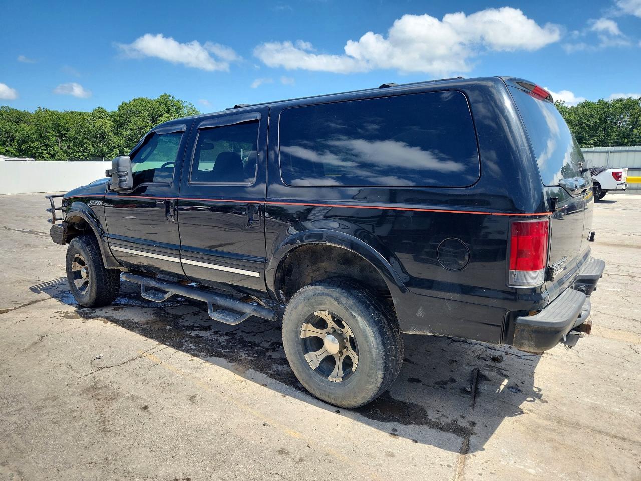 2005 Ford Excursion Limited Black vin: 1FMNU43S25EB53001