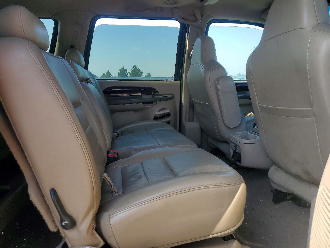 2003 Ford Excursion Limited Green vin: 1FMNU43S43EA42124